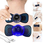 Mini Body Massager Pulse Neck Pain Relief Ems Butterfly Body Massager